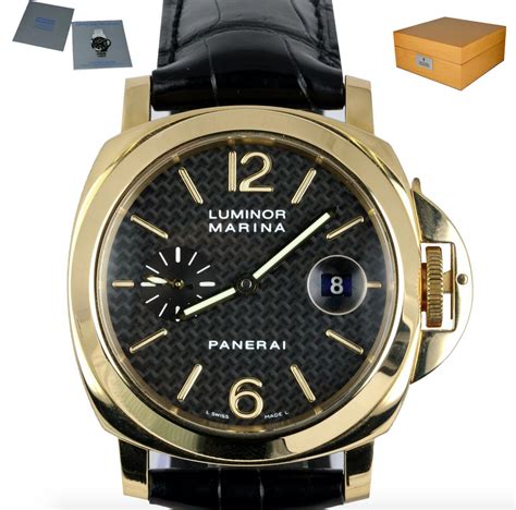 panerai pam 140 gold|Panerai luminor manual price.